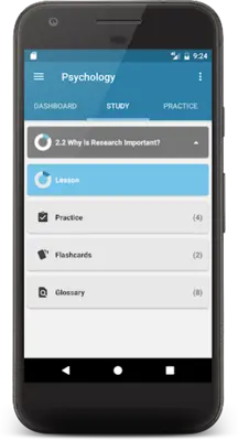 Psychology android App screenshot 5